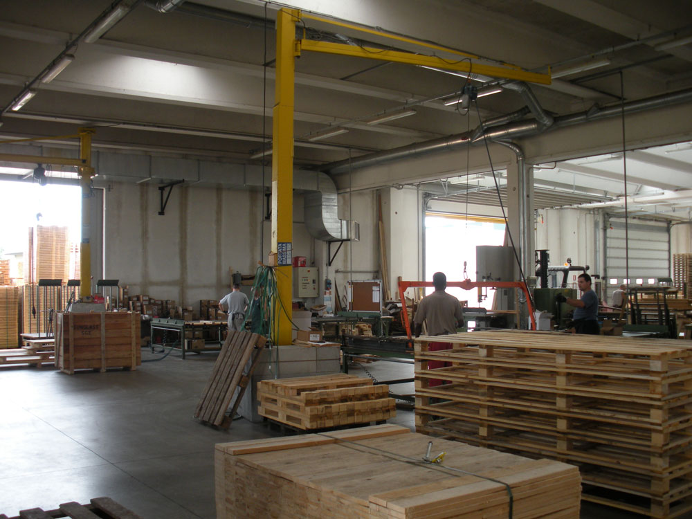 Produzione imballaggi legno in provincia di Padova