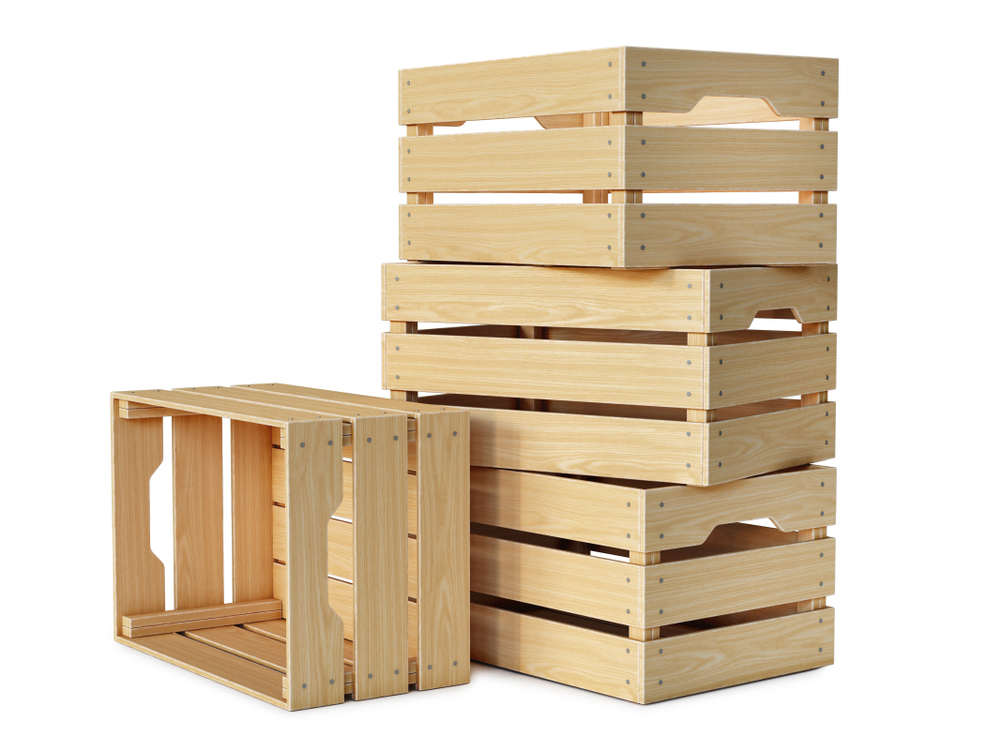Gabbie in legno per imballaggio
