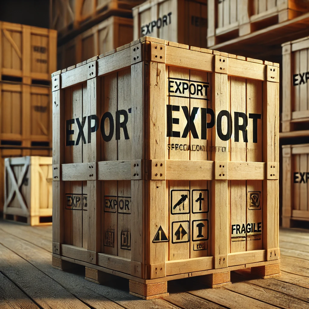 Casse in legno per esportazioni